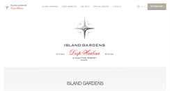 Desktop Screenshot of islandgardens.com